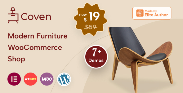 Coven -  Furniture Store WordPress WooCommerce Theme