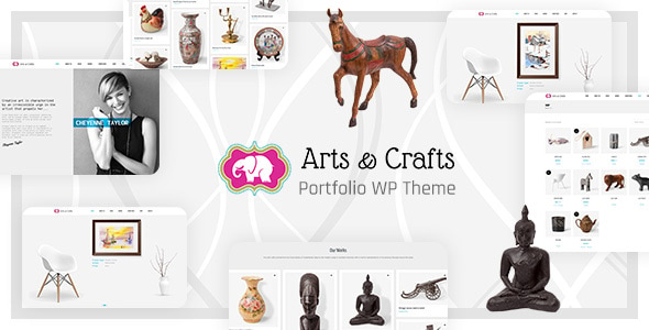 Crafts & Arts - Handmade Artist WordPress