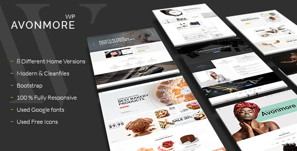 Creative Multipurpose WordPress Theme -  Avonmore