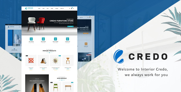 Credo | Handmade Furniture WooCommerce WordPress Theme