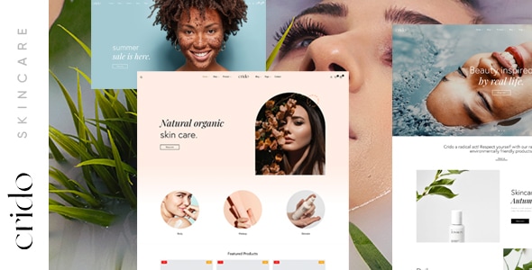 Crido – Beauty & Skincare WooCommerce WordPress Theme