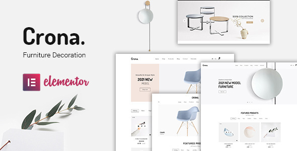 Crona | Furniture Decoration WooCommerce WordPress Theme