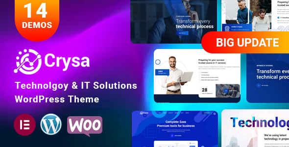 Crysa - IT Solutions WordPress