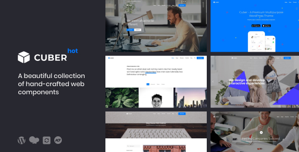 Cuber | Responsive Multipurpose WordPress Theme