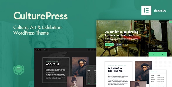 CulturePress - Art & Culture WordPress Theme