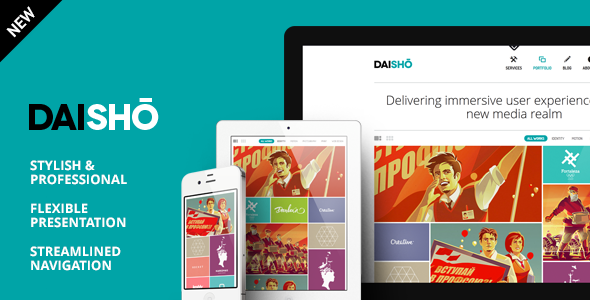 Daisho - Flexible WordPress Portfolio Theme