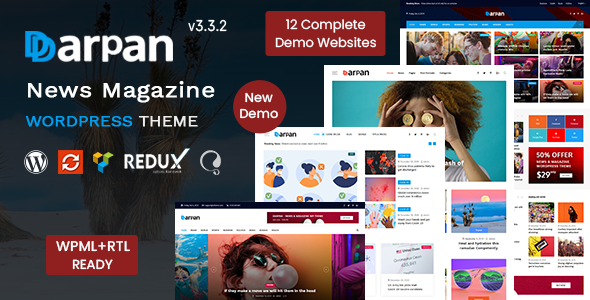 Darpan - News Magazine WordPress Theme