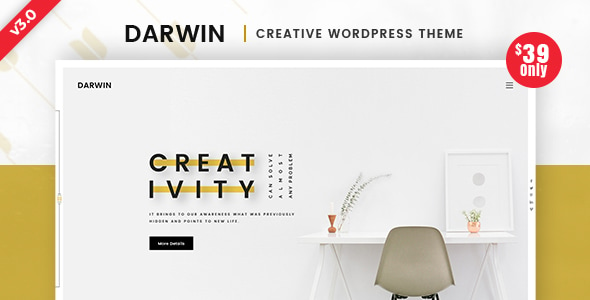 Darwin | Creative WordPress Theme