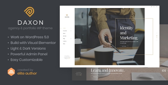 Daxon - Agency & Portfolio WordPress Theme