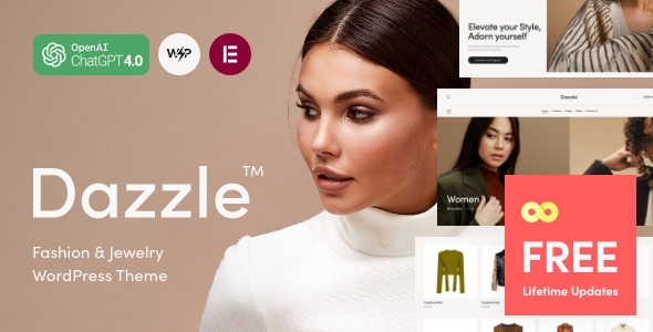 Dazzle — Fashion & Jewelry WordPress Theme