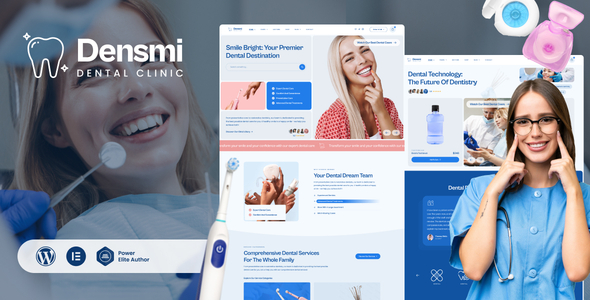 Densmi - Dental Clinic & Dentist WordPress Theme