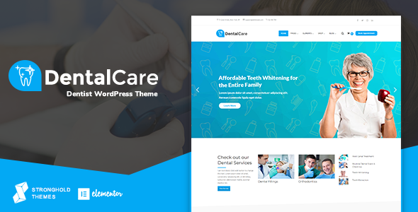 Dental Care - Dentist & Medical WordPress Theme