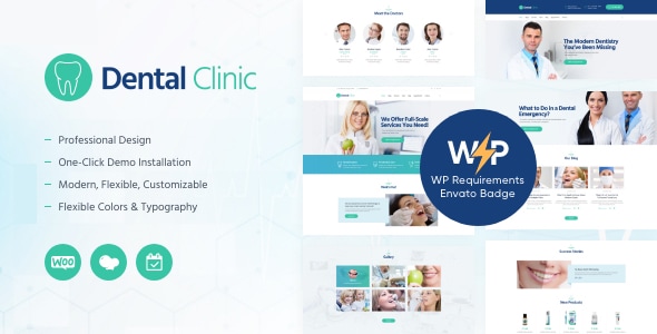 Dental Clinic - Dentist WordPress Theme