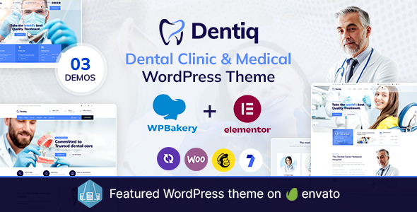 Dentiq - Dental & Medical WordPress Theme