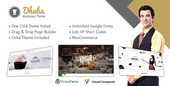 Dhaba - Restaurant and Cafe WordPress Theme