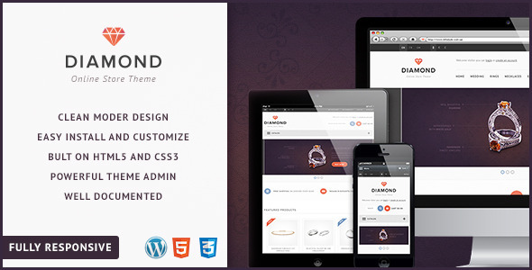 Diamond — Responsive WooCommerce Theme