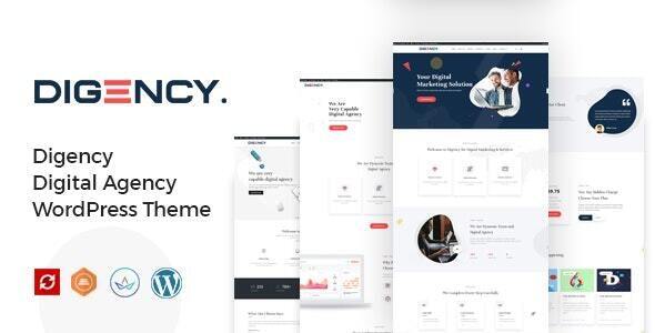 Digency – Multi-Purpose Portfolio WordPress Theme