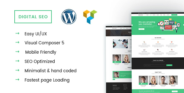 DigitalSEO - Marketing & SEO WordPress theme