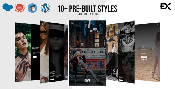 Dive - One Page Portfolio WordPress Theme