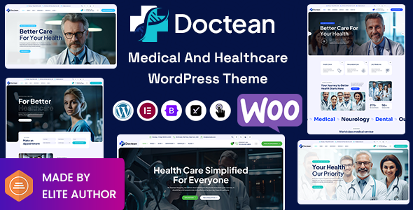 Doctean - Medical And Healthcare WordPress Theme