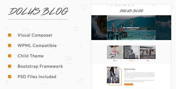 Dolus - Blog WordPress Theme