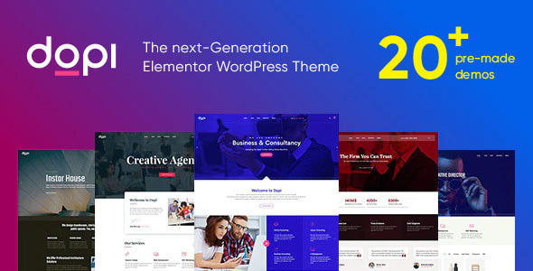 Dopi - Elementor MultiPurpose WordPress Theme