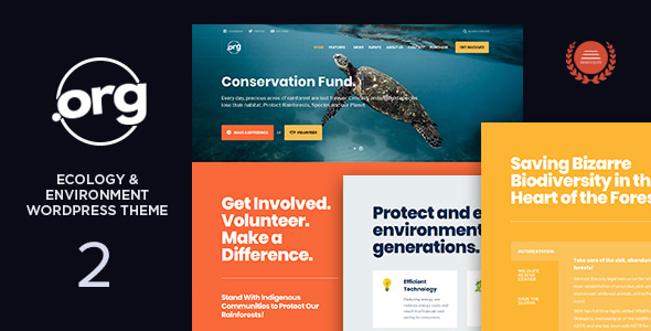 DotOrg - Environmental & Ecology WordPress Theme