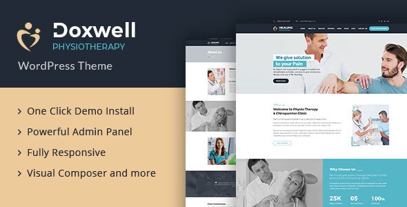 Doxwell : Physical Therapy WordPress Theme