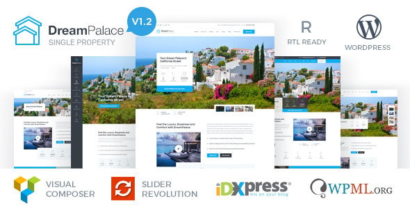 DreamPalace - Single Property Real Estate Theme