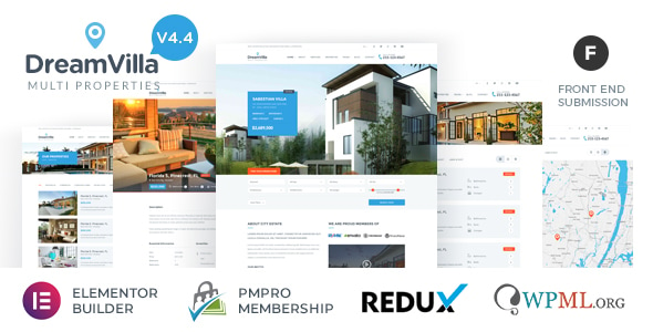 DreamVilla - Real Estate WordPress Theme