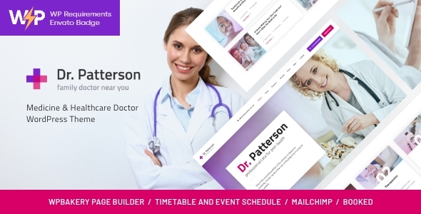 Dr.Patterson | Medical & Healthcare Doctor WordPress Theme