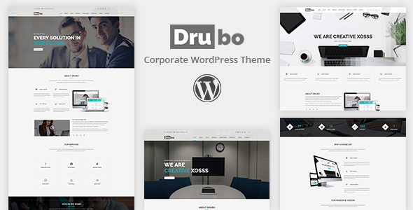 Drubo - Business Corporate WordPress Theme