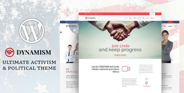 Dynamism - Political & Activism WP Theme