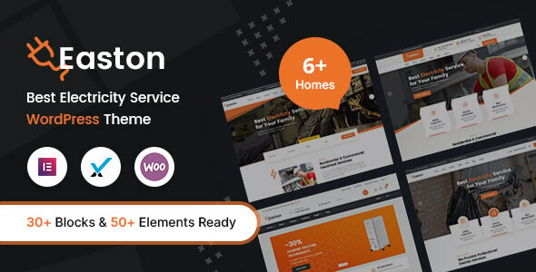 Easton - Electricity Services WordPress Theme