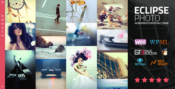 eClipse - Photography Portfolio WordPress Theme