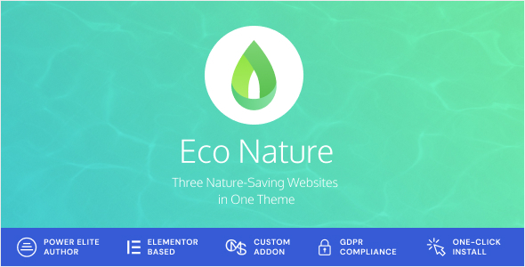 Eco Nature - Environment & Ecology WordPress Theme