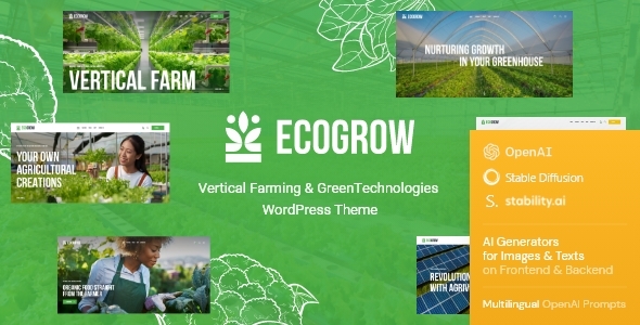 EcoGrow - Farming Theme