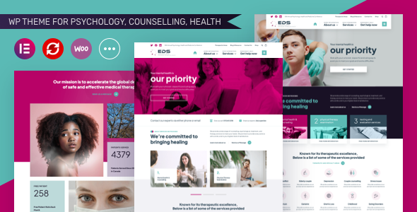 EDS – WordPress Theme for Psychology, Counselling & Health