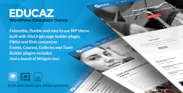 Educaz - WP academic - education theme