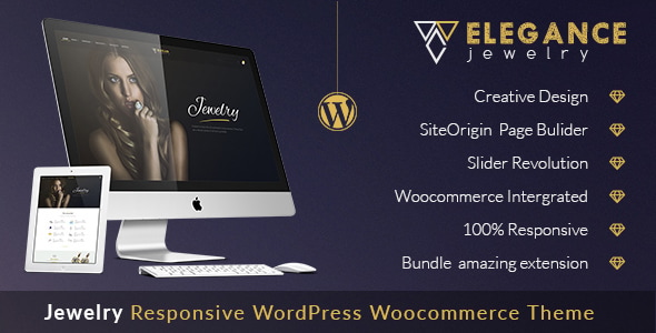 Elegance - Jewelry Responsive WordPress Woocommerce Theme