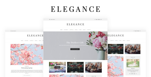 Elegance - WordPress Blog Theme