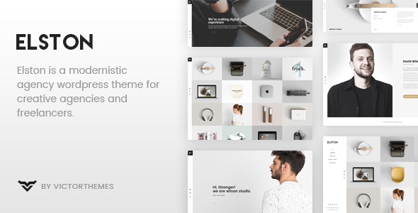 Elston - Portfolio for Freelancers & Agencies WordPress Theme