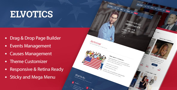 Elvotics - Political WordPress Theme