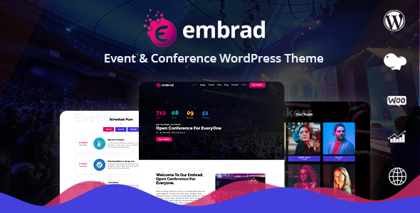 Embrad - Event & Conference WordPress Theme