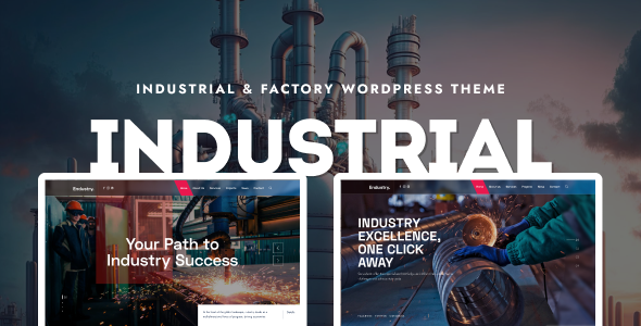 Endustry | Industrial & Factory  WordPress Theme