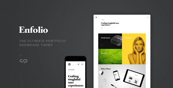 Enfolio - Portfolio Showcase WordPress Theme