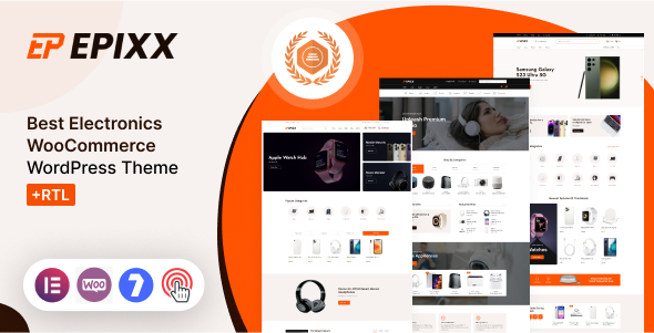 Epixx - Electronics WooCommerce WordPress Theme + RTL