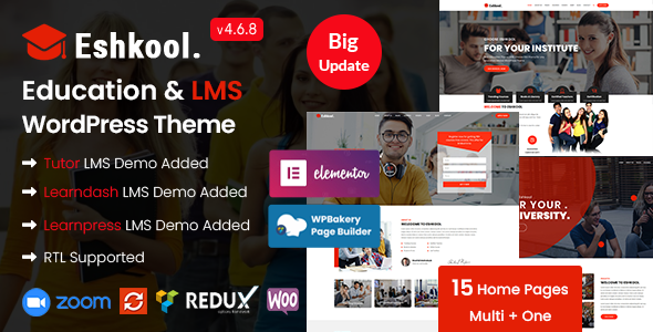 Eshkool - Education WordPress Theme