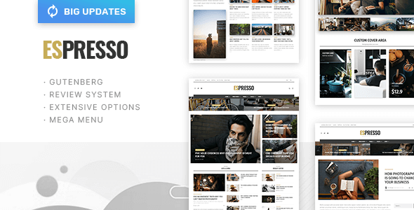 ESPRESSO - Magazine / Newspaper WordPress Theme