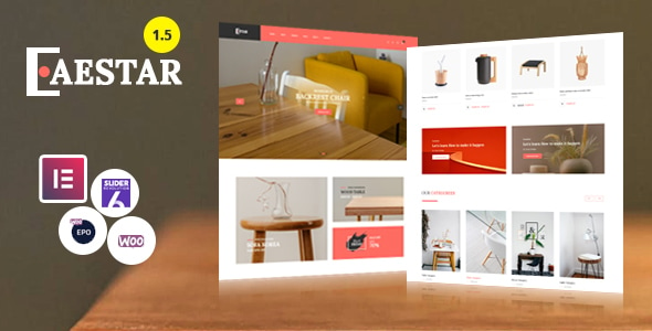 Estar - Furniture WooCommerce Theme